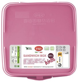 Розова детска кутия за храна Unicorn – Snips