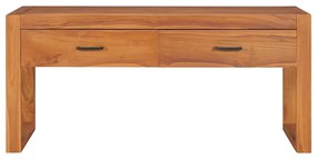 325272 vidaXL ТВ шкаф 100x40x45 см тиково дърво