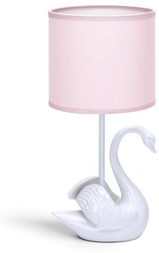 Aigostar - Детска малка лампа 1xE14/40W/230V лебед бял