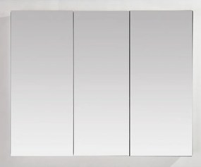 Огледален PVC шкаф ICMC 10061W UP, 100x13x60см