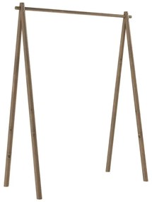 Кафяв дървен шкаф за дрехи от бор Hongi - Karup Design