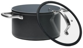 Гърне с капак/с керамично покритие подходящо за индукционен котлон 5,5 l Meda 3.0 – FABINI