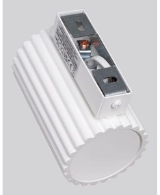 Бяла стенна лампа Gleam – Sollux