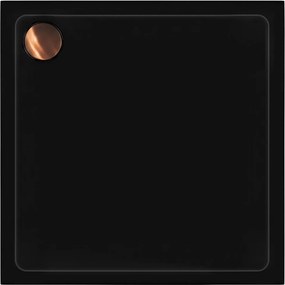 Корито за душ кабина Rea Savoy Black 80x80