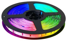 RGB LED димируема лента LED/26W/230V 20 m + дистанционно управление