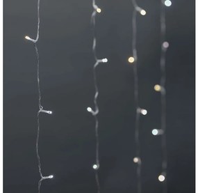 Nedis WIFILXC02W200 - LED коледна завеса 200 светодиода/11 функции 6 м IP65 Wi‑Fi Tuya