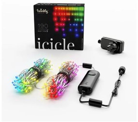 Twinkly TWI190STP-TEU - LED RGB Екстериорна коледна завеса 190xLED 11,5 м IP44 Wi-Fi