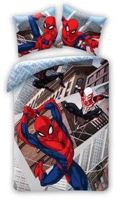 SPIDERMAN GREY ДЕТСКИ СПАЛЕН КОМПЛЕКТ ДВУЛИЦЕВ ПАМУК 2 ЧАСТИ 89959020124