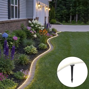 Смарт LED лента 5 метра CCT 30W 350 lm 2700 - 6500K IP44 вкл. колчета за заземяване