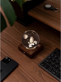 Преносима светлинна декорация с USB ø 8 cm Amber – Gingko
