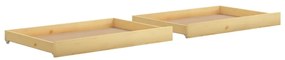 806970 vidaXL Чекмеджета за дневно легло 2 бр борово дърво масив