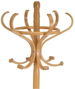 Стойка за връхни дрехи от масивна топола в естествен цвят Thonet – Casa Selección