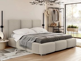 Тапицирано легло Olweria-Krem-180 x 200