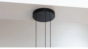 Черно висящо осветително тяло Rosette mini - UMAGE