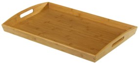 Дървен поднос от бамбук, 58 x 38 cm - Casa Selección