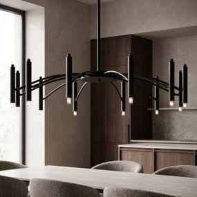 Лампа APP1196-15CP Black