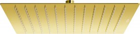 Mexen Slim дъждовалка 30 x 30 см, златна - 79130-50