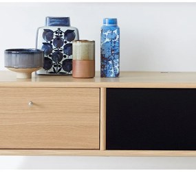 Масичка за телевизор с дъбова облицовка Mistral - Hammel Furniture