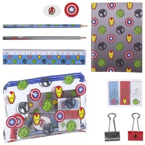 Канцеларски сет The Avengers Сив (12 pcs)