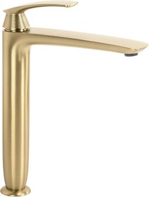 Смесител за мивка PREMIUM Rea Como Brush Gold High