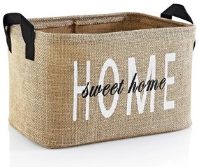 Кошница за съхранение от юта 30x22x30 cm – Mioli Decor