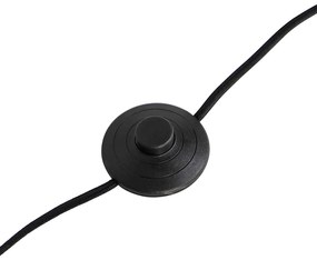 Модерна подова лампа черна без абажур 149 см - Simplo