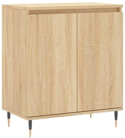827151 vidaXL Сайдборд, дъб сонома, 60x35x70 см, инженерно дърво