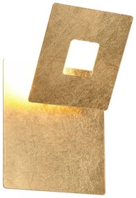 LED стенна лампа в златист цвят Leano - Trio