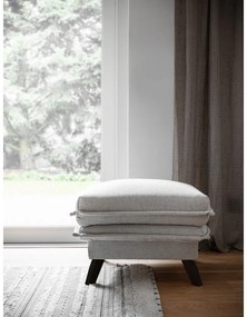 Светлобежова табуретка за крака Charming Charlie - Miuform