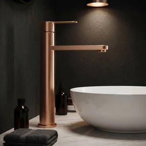 Смесител за баня Rea Arcos Brush Copper