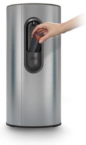 Кошче за боклук с педал от неръждаема стомана в блестящо сребрист цвят 30 l Arc – Joseph Joseph