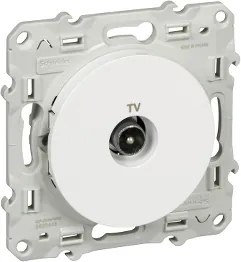 SE Розетка TV 1,5 dB цвят Бял Odace  /до изчерпване/ - S520445