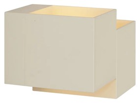 Модерна стенна лампа бежова 2-светлинна - Transfer Double