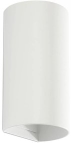 FARO 40538 - Аплик SOLE 2xGU10/8W/230V бял кръгла