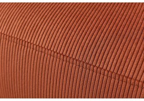 Оранжев кадифен ъглов диван Enjoy – Bobochic Paris