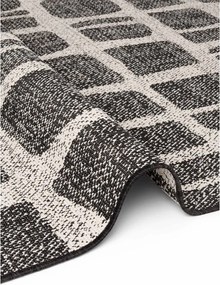 Черен/кремав килим за открито и закрито 120x170 cm Haringey Ruskin – Ted Baker