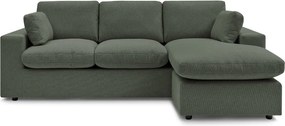 Зелен ъглов диван Belair – Bobochic Paris