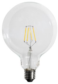 Комплект от 5 E27 3-степенна димируема LED спирална филаментна крушка G125 4W 450lm 3000K