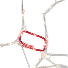 Коледна подова лампа Елен 50 см с LED и таймер IP44 - Pax