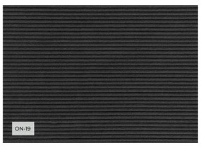 Тъмносиво кресло от рипсено кадифе Lofty Lilly – Miuform