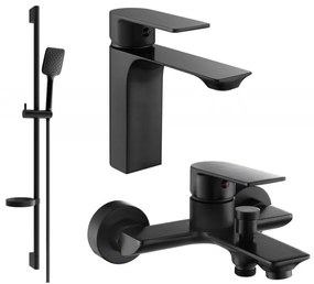 Mexen Alexa DS62 комплект за вана, черен - 71203DS62-70