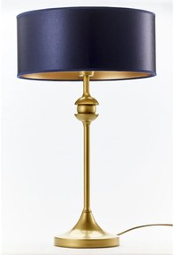 Jupiter 2116 - Настолна лампа KASZMIR 1xE27/15W/230V синя/златна