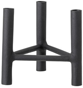 Черен алуминиев свещник, височина 20 cm Deeb - Bloomingville