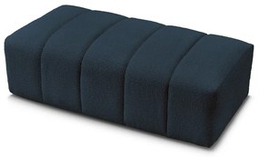 Тъмносиня табуретка от прежда с примки от букле Annecy – Bobochic Paris