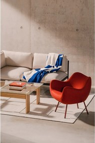 Червено вълнено кресло RM58 – noo.ma