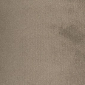 Кадифен абажур Taupe 50/50/25 със златист интериор