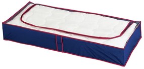 Пластмасови кутии за съхранение под леглото в комплект 4 бр. 100x45x15 cm Deep Blue – Maximex