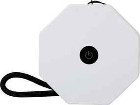 Бяла преносима светлинна декорация с USB ø 8 cm Twist – Gingko