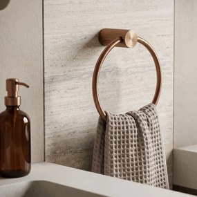 Закачалка за баня Ring 64106 SOLO Brush Copper