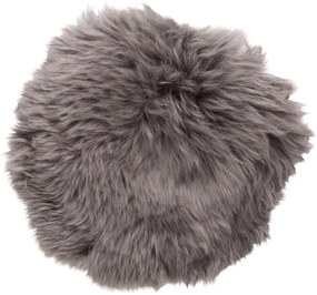 Възглавница за стол от овча кожа ø 38 cm Prim – Hübsch